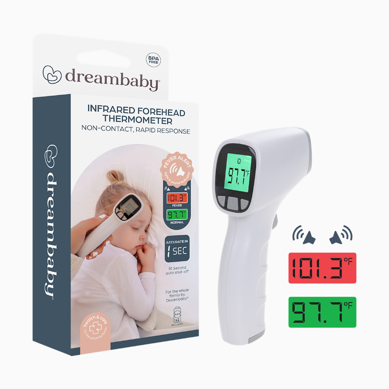 Dreambaby Rapid Response Infrared Thermometer.