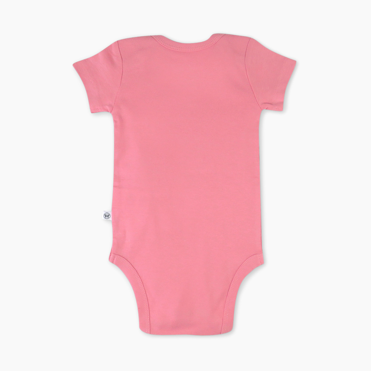 Honest Baby Clothing 10-Pack Organic Cotton Short Sleeve Bodysuits - Rainbow Pinks, 0-3 M, 10.