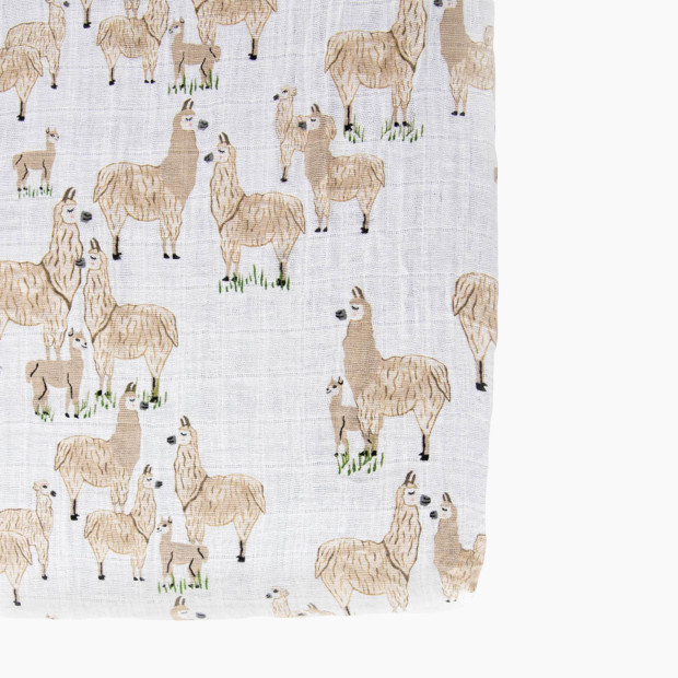 Little Unicorn Cotton Muslin Crib Sheet - Llama Llama.