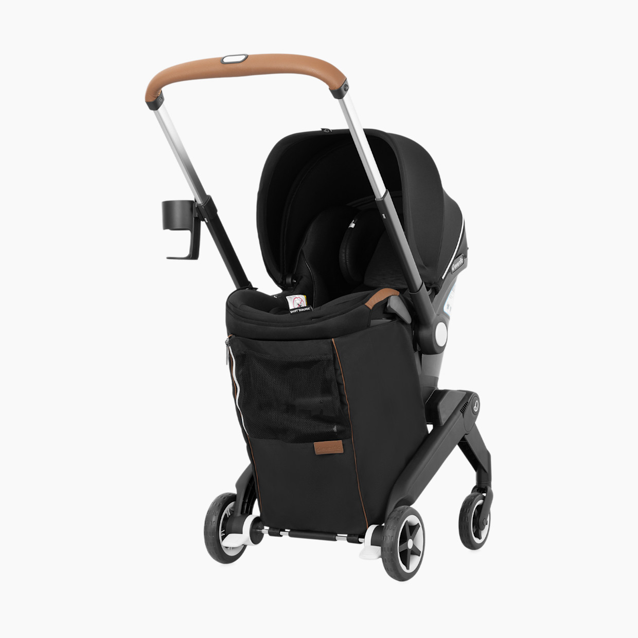 Evenflo Gold Shyft DualRide Infant Car Seat Stroller Combo w Carryall Storage & Extended Canopy - Onyx.