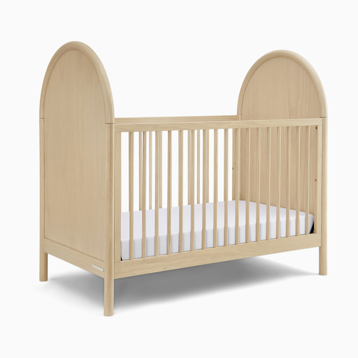 Delta Children Vivi 4-in-1 Convertible Crib - Natural Sandstone.