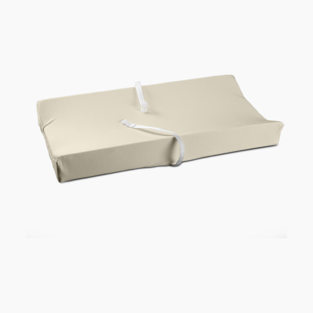 Moonlight Slumber Contour Changing Pad Organic Cotton Coverlet - Beige.