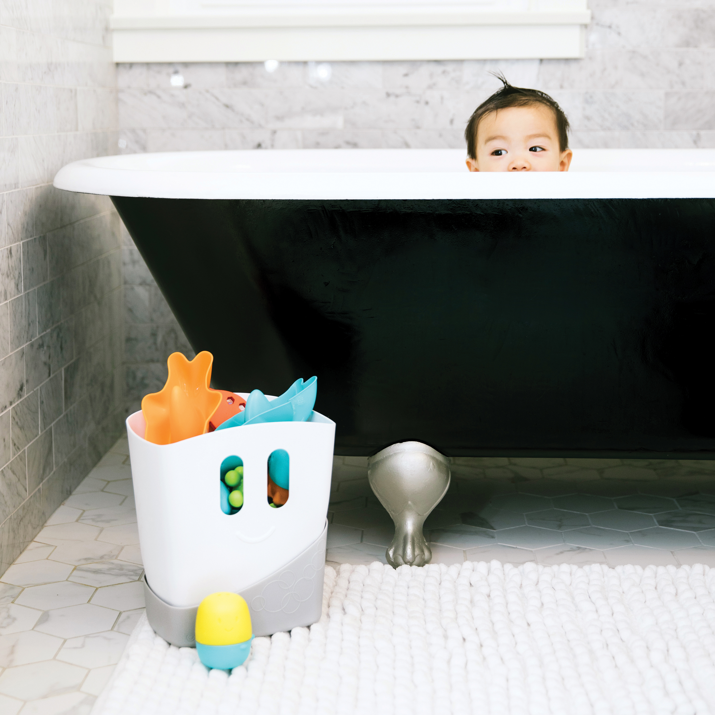 ubbi bath toy drying bin