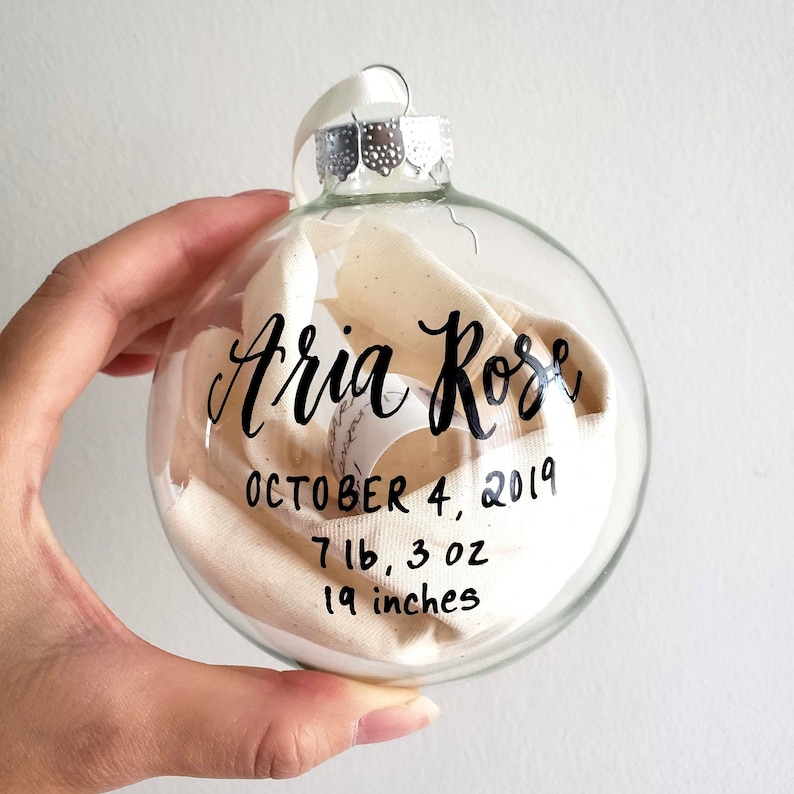 TheLetteringStudio Hospital Keepsake Ornament.