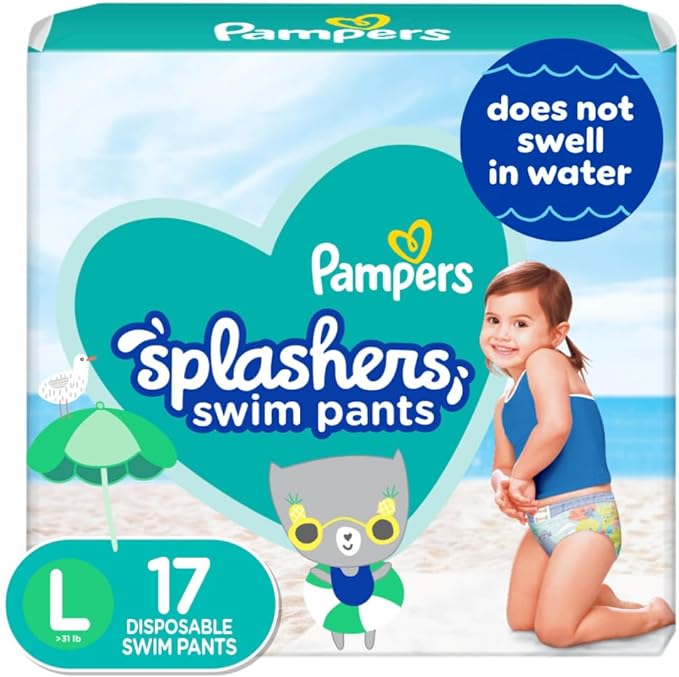 Pampers Splashers Swim Diapers.