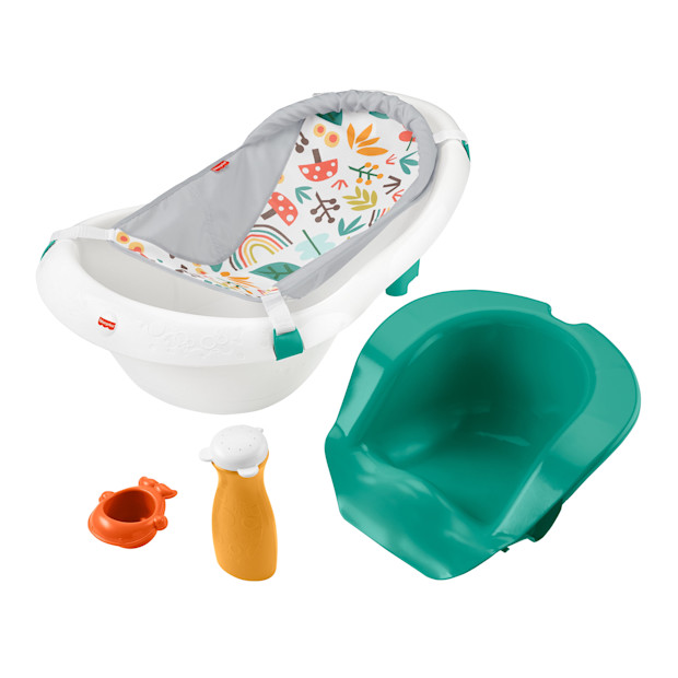 Fisher-Price 4-in-1 Sling ‘N Seat Tub Baby to Toddler, Rigid Baby Bathtubs - $37.97.