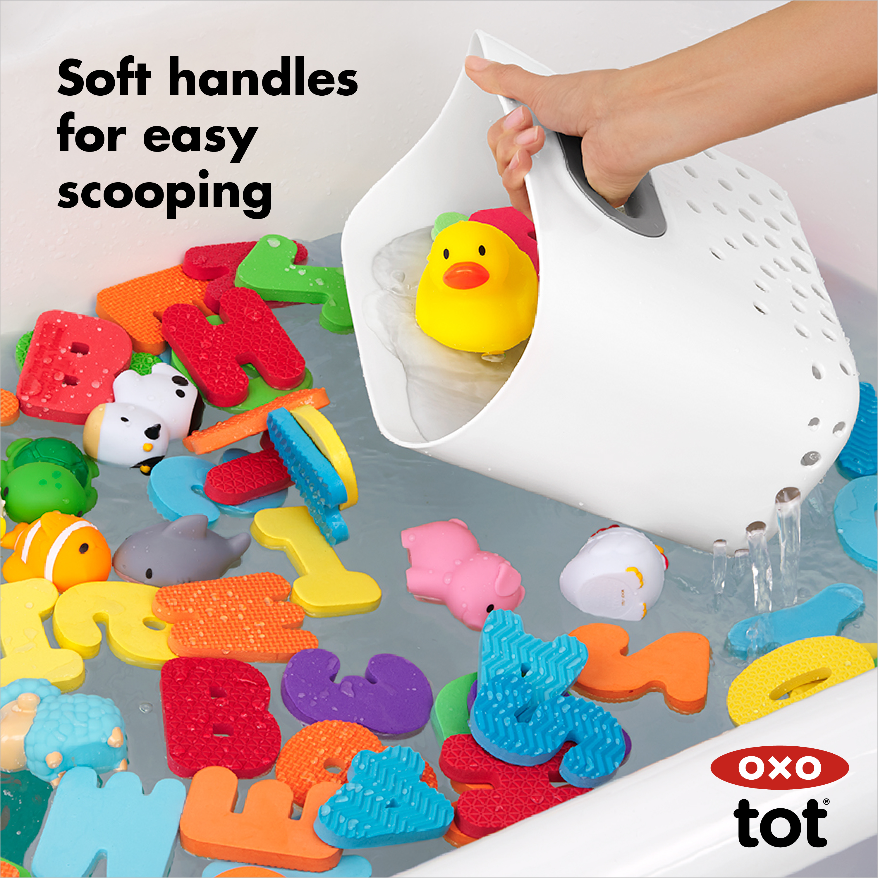 oxo bath toy bin