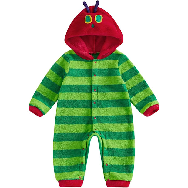 Yiiciovy Baby Caterpillar Hooded Romper Jumpsuit.