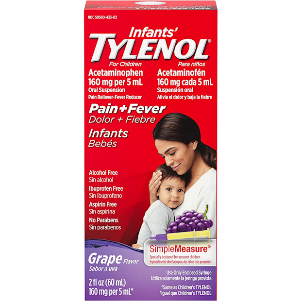 Tylenol Baby Fever Reducer & Pain Reliever.