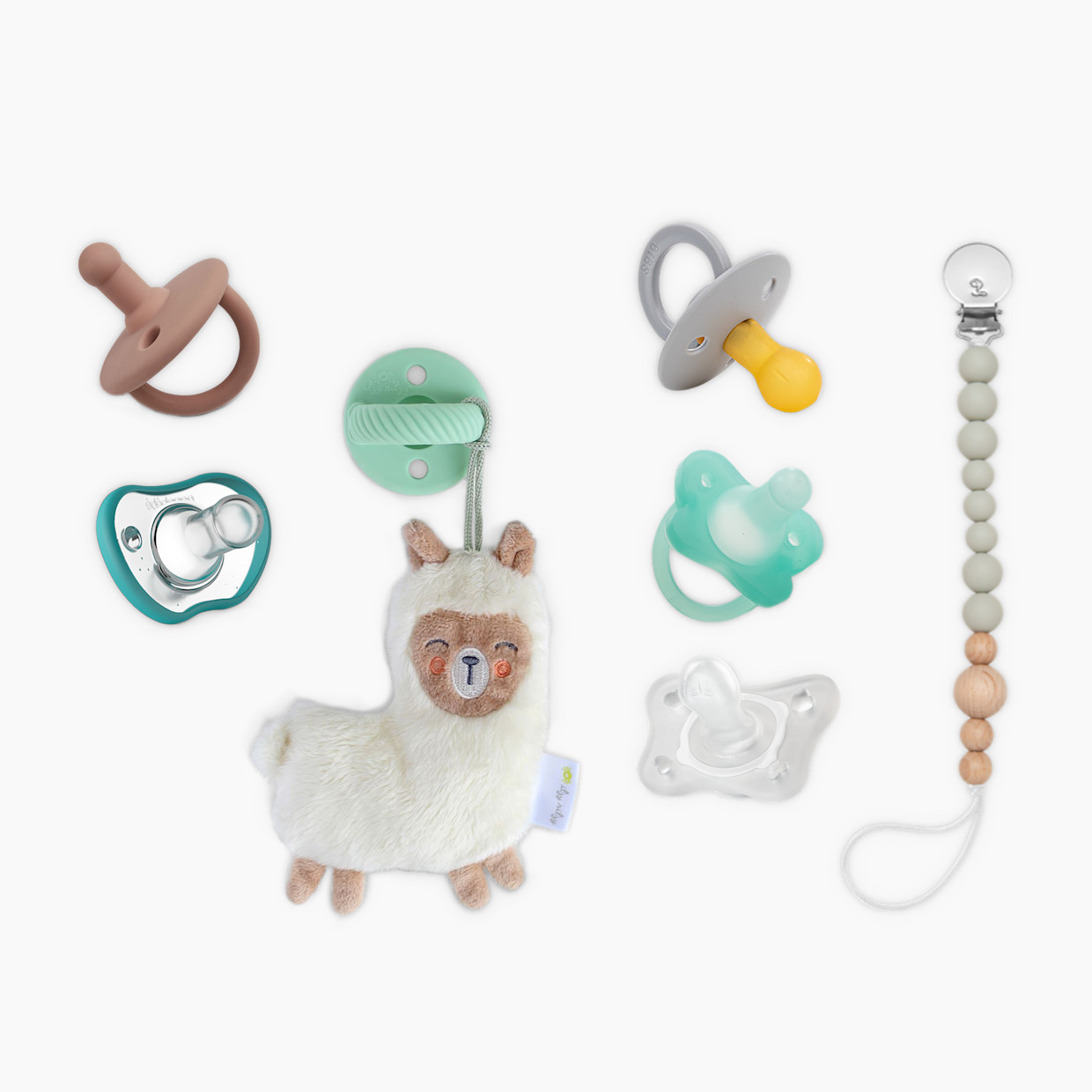 Babylist Pacifier Box (6 Pacifiers + 1 Clip) | Babylist Shop