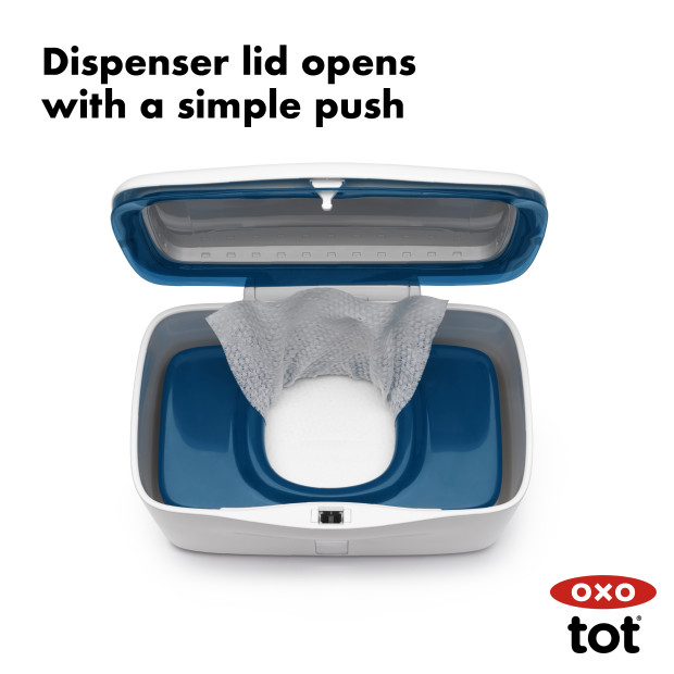 OXO Tot Perfect Pull Wipes Dispenser - Navy.