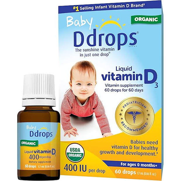 Ddrops Baby Vitamin D, 60 Drops - $11.97.