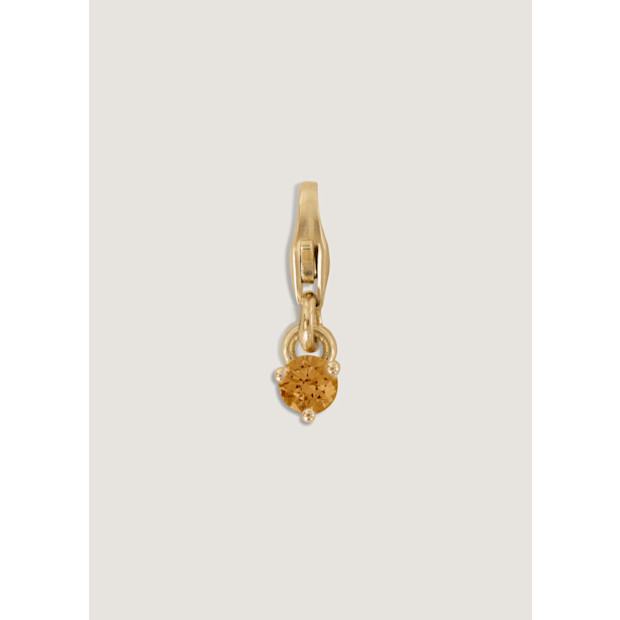 Kinn Studio Ma-eum Birthstone Charm Citrine.