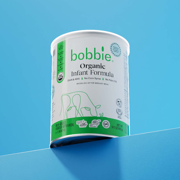Bobbie Organic Infant Formula.