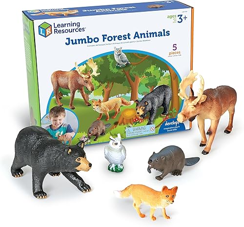  Learning Resources Jumbo Forest Animals.