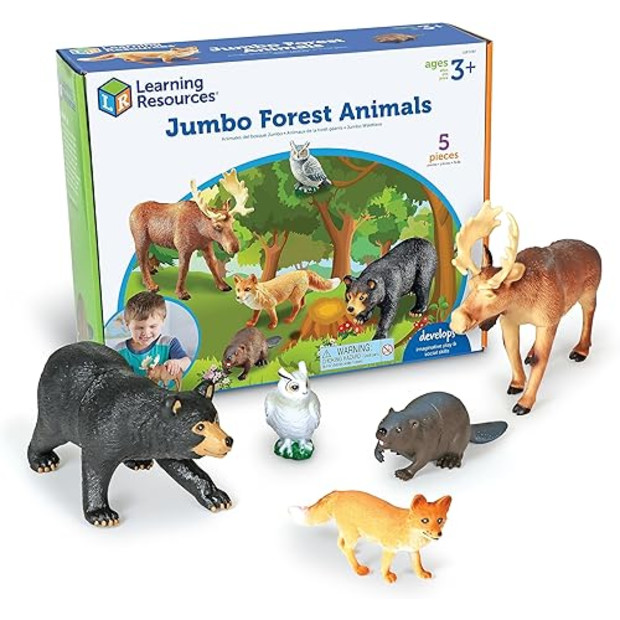 Learning Resources Jumbo Forest Animals.