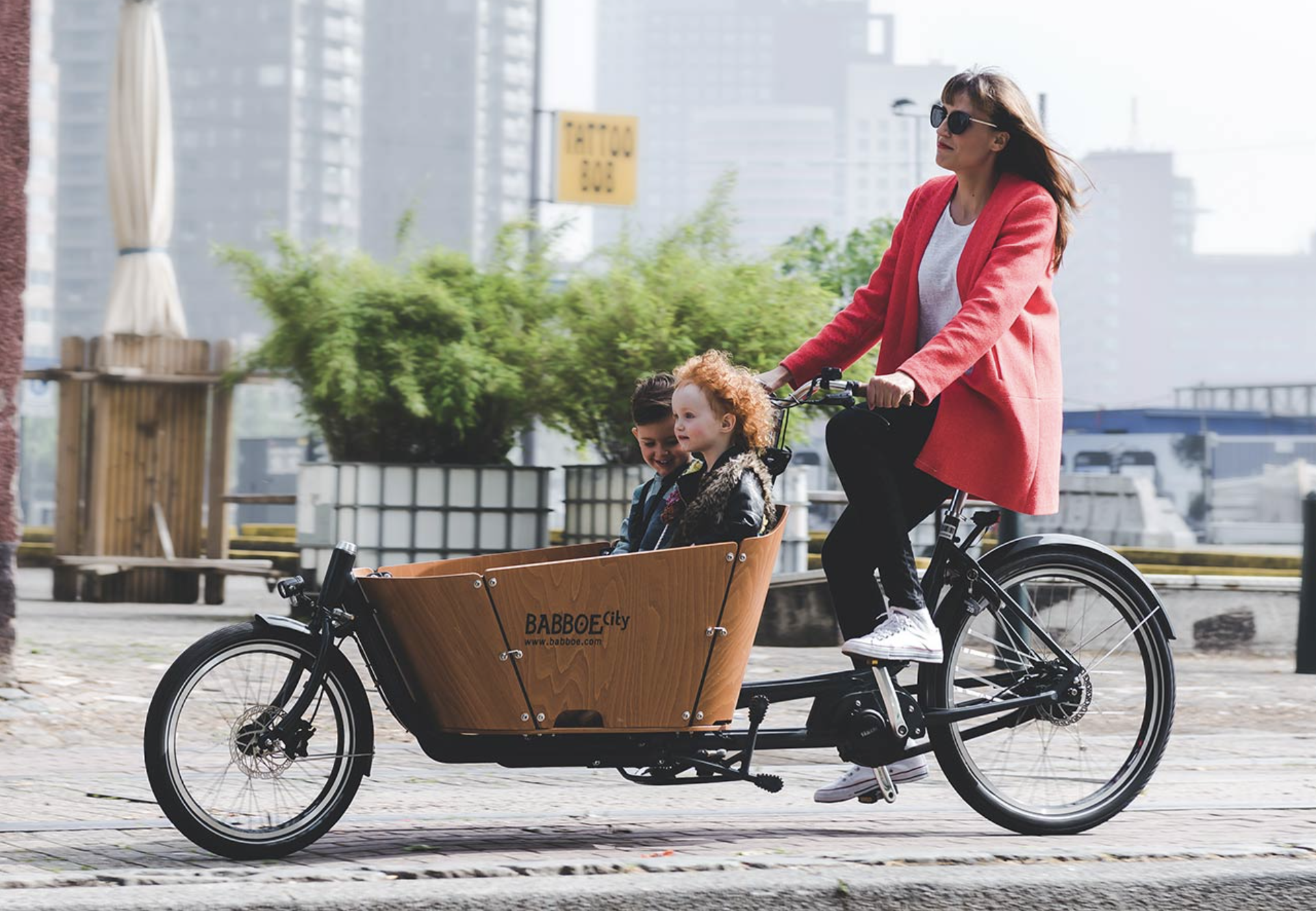 Babboe Cargo Bike - City.