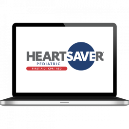 American Heart Association Heartsaver Pediatric First Aid CPR AED Online - $21.50.