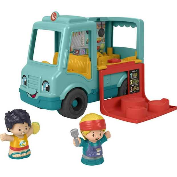 Fisher-Price Serve It Up Food Truck Musical Toddler Toy.