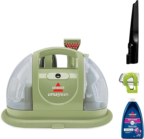 Bissell Little Green Multi-Purpose Portable Carpet and Upholstery Cleaner.