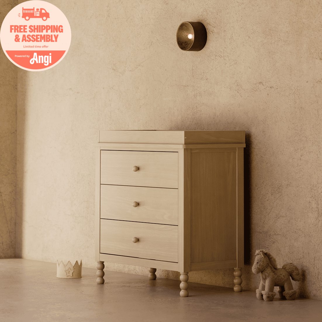 Storkcraft Art of Nursery by Storkcraft Rio 3 Drawer Chest - $359.99.