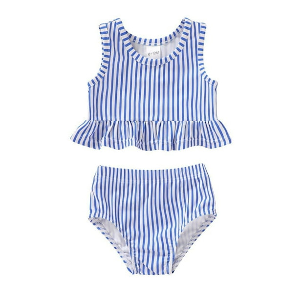 Younger Tree Toddler Baby Girls Summer Swimsuit.