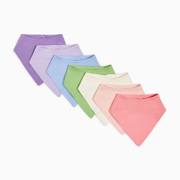 Small Story Organic Cotton Bandana Bib (7 Pack).