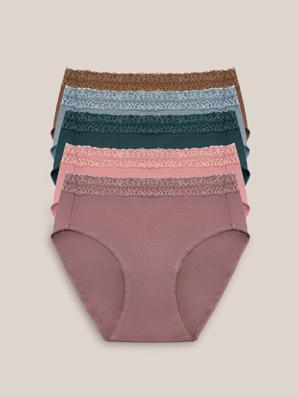 High-Waisted Postpartum Underwear Pack .