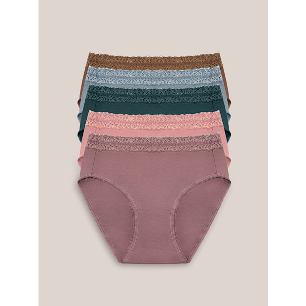 High-Waisted Postpartum Underwear Pack .