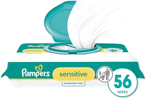 Pampers Baby Wipes Sensitive (56 count).