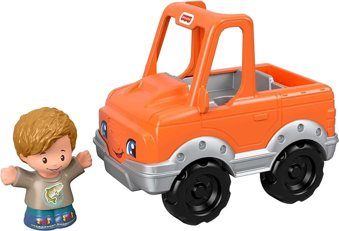 Fisher-Price Little People Toddler Toy & Pick Up Truck.