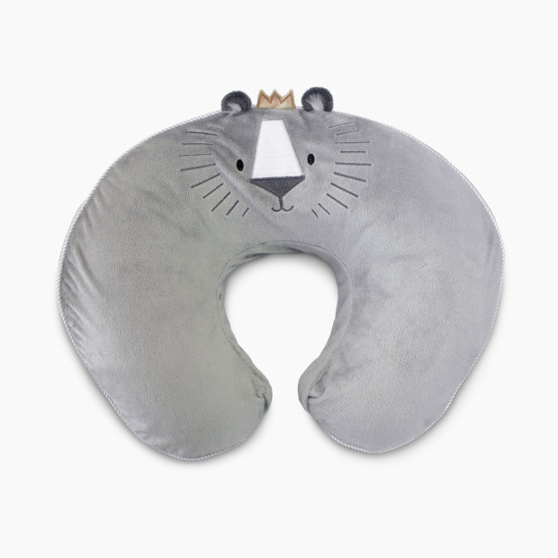 Boppy Luxe Support Nursing Pillow - Grey Royal Lion.
