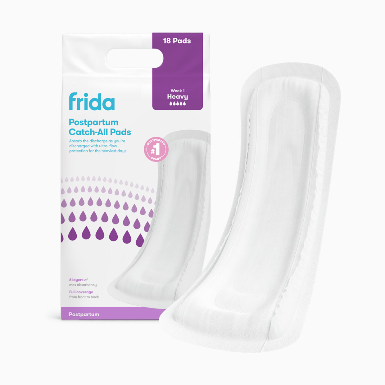 Frida Mom Postpartum Pads - 18.