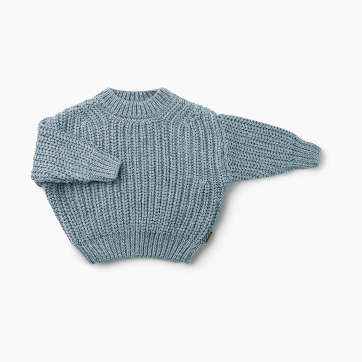 Goumi Kids Mountain Collection Organic Cotton Knit Box Sweater - Boulder, 0-6m.