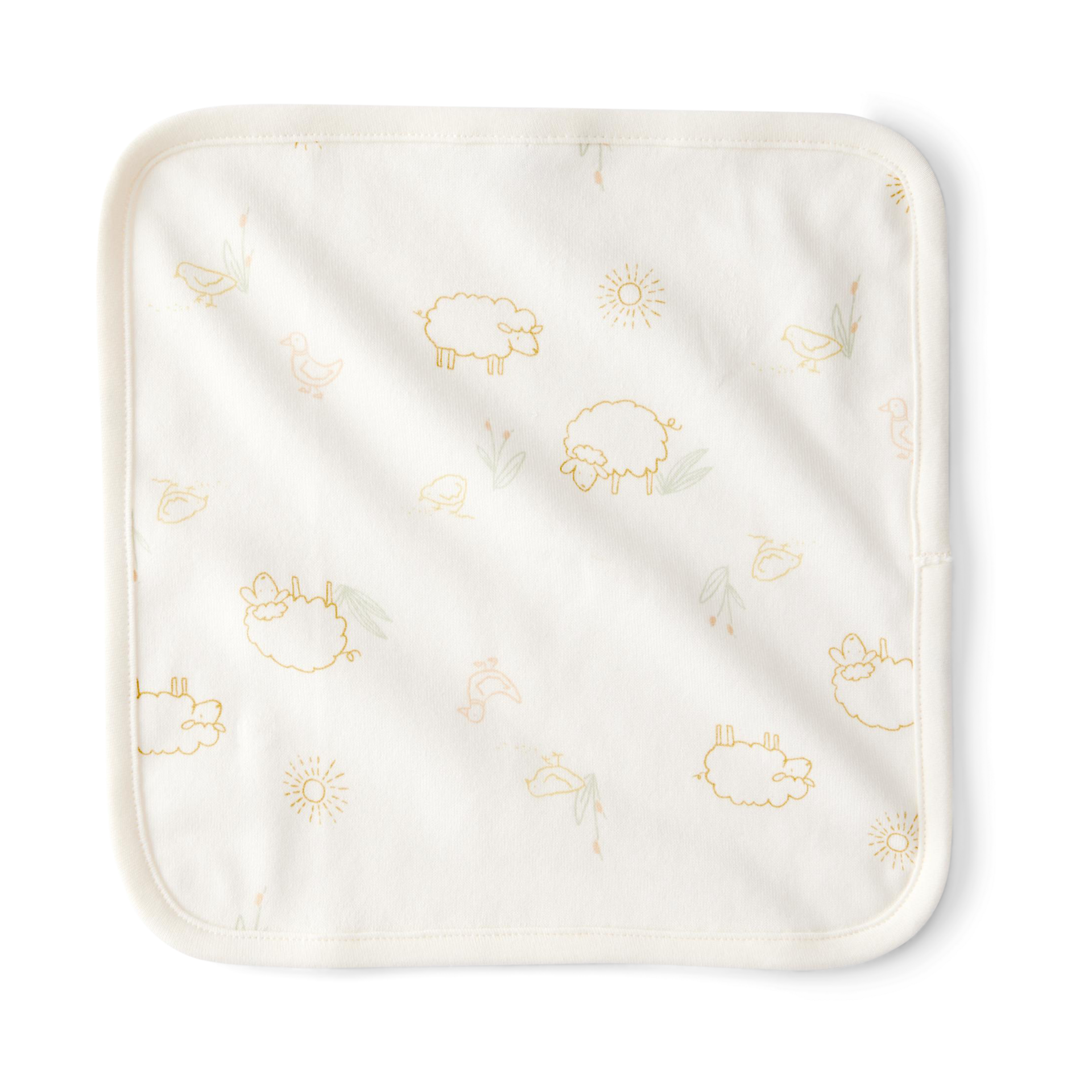 Carter's 6-Pack Organic Cotton Washcloths.