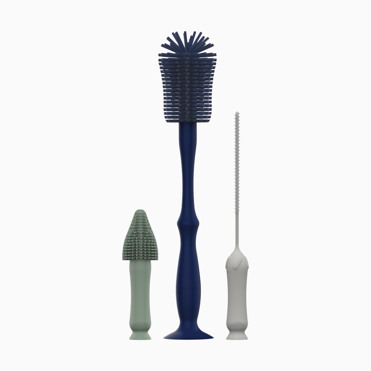 Dr. Brown's Silicone Bottle Brush Set - Blue.