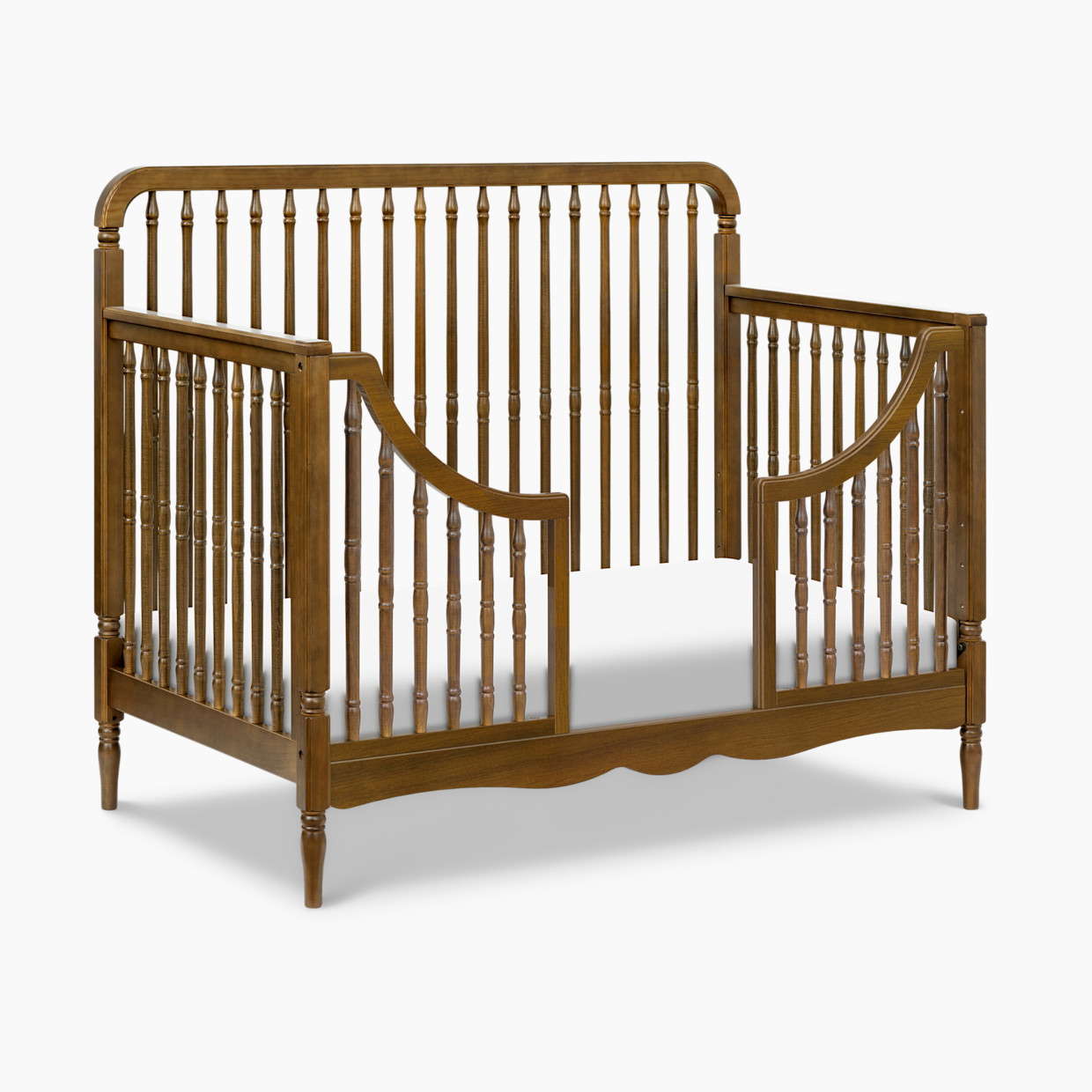 Namesake Liberty 4-in-1 Toddler Bed Conversion Kit - Natural Walnut.