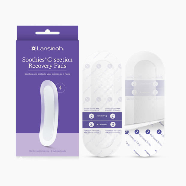 Lansinoh Soothies C-section Recovery Pads.