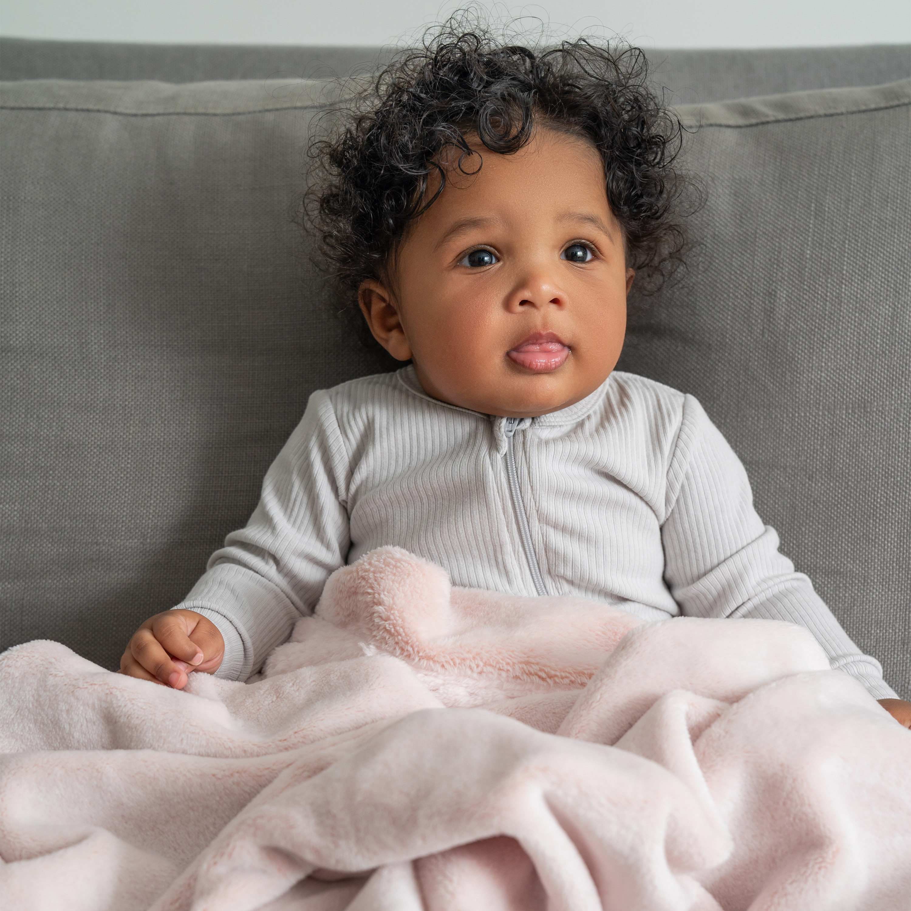 Aden + Anais Essentials Plush Blanket Blush Pink Babylist Shop