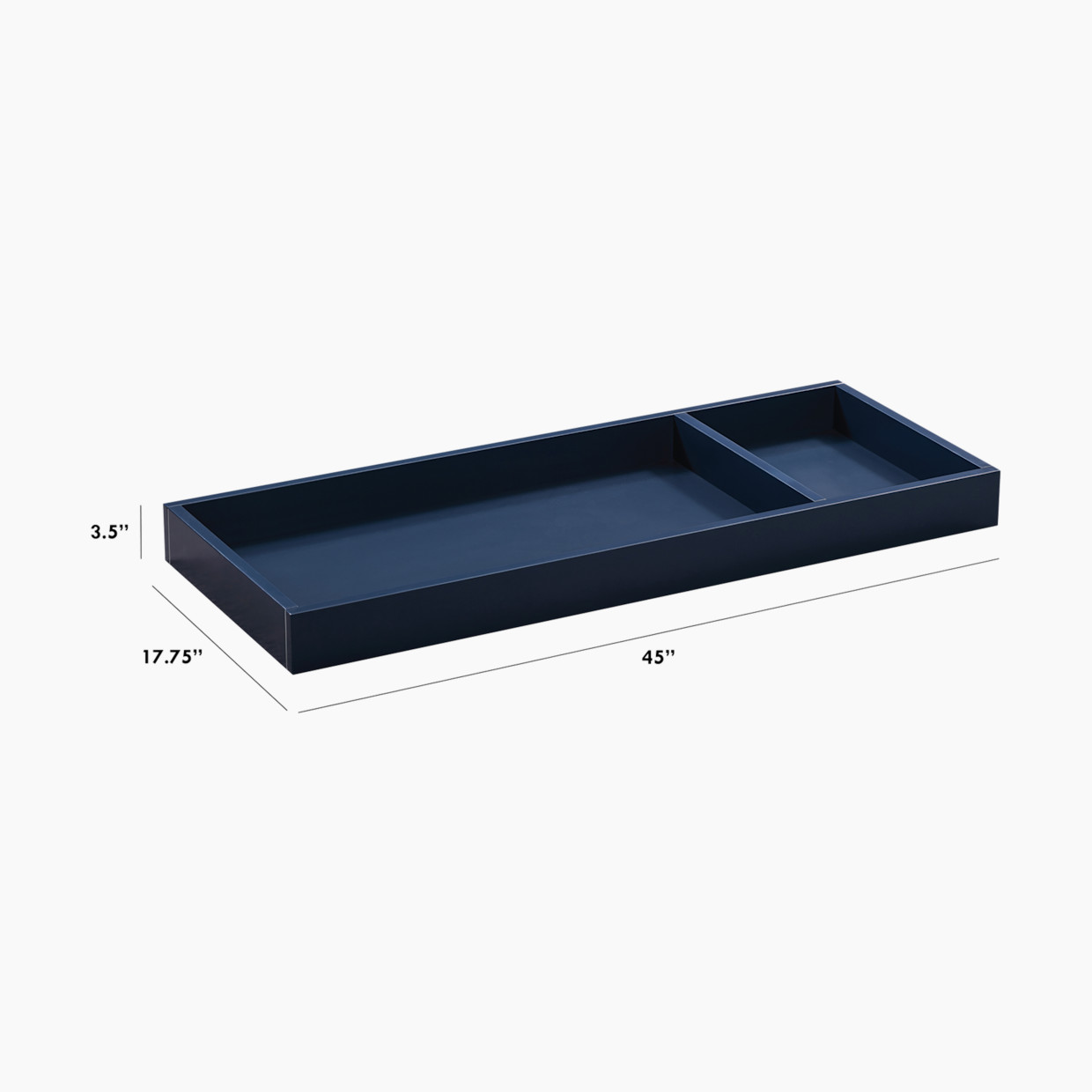 Carter's by daVinci Universal Wide Removable Changing Tray - Navy.