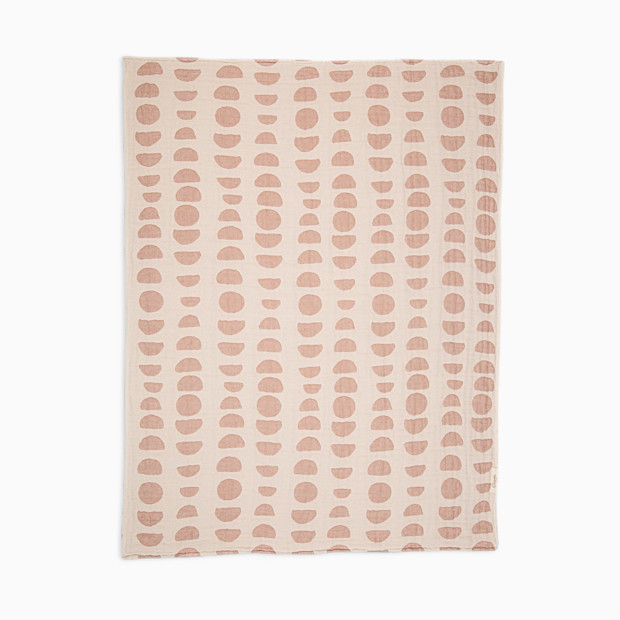 Crane Baby Cotton Muslin Jacquard Blanket.