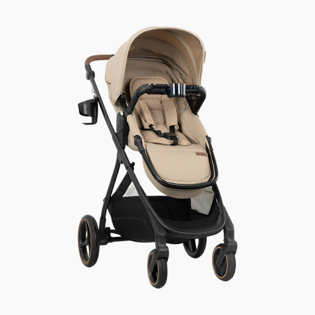 Evenflo Shyft Intuiti+ Stroller with Green & Gentle Fabric.