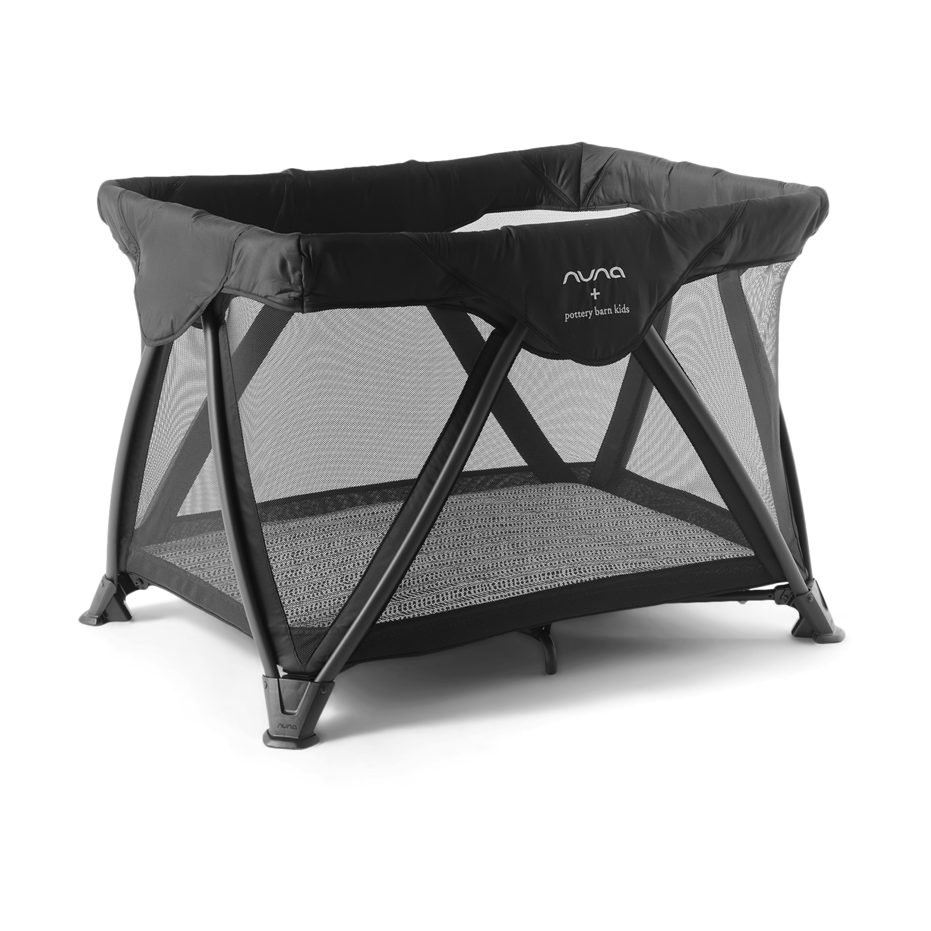 Nuna SENA aire Playard - Pottery Barn Kids Exclusive - Broken Arrow Caviar.