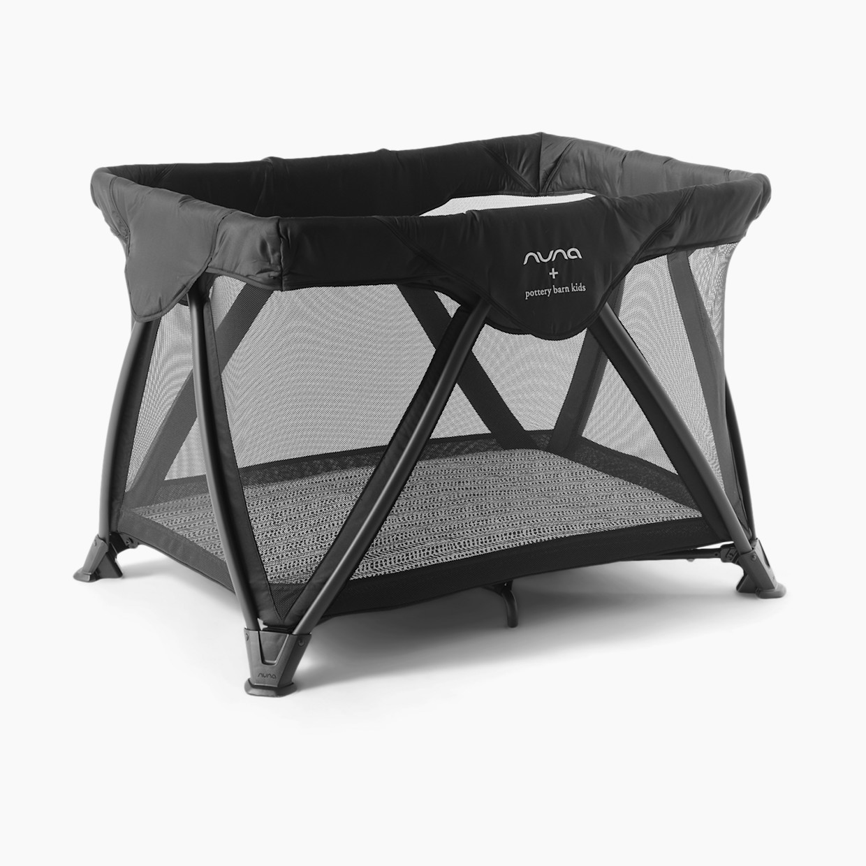 Nuna SENA aire Playard - Pottery Barn Kids Exclusive - Broken Arrow Caviar.