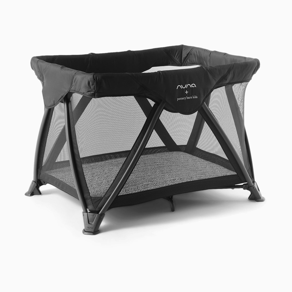 Nuna SENA aire Playard - Pottery Barn Kids Exclusive - Broken Arrow Caviar.