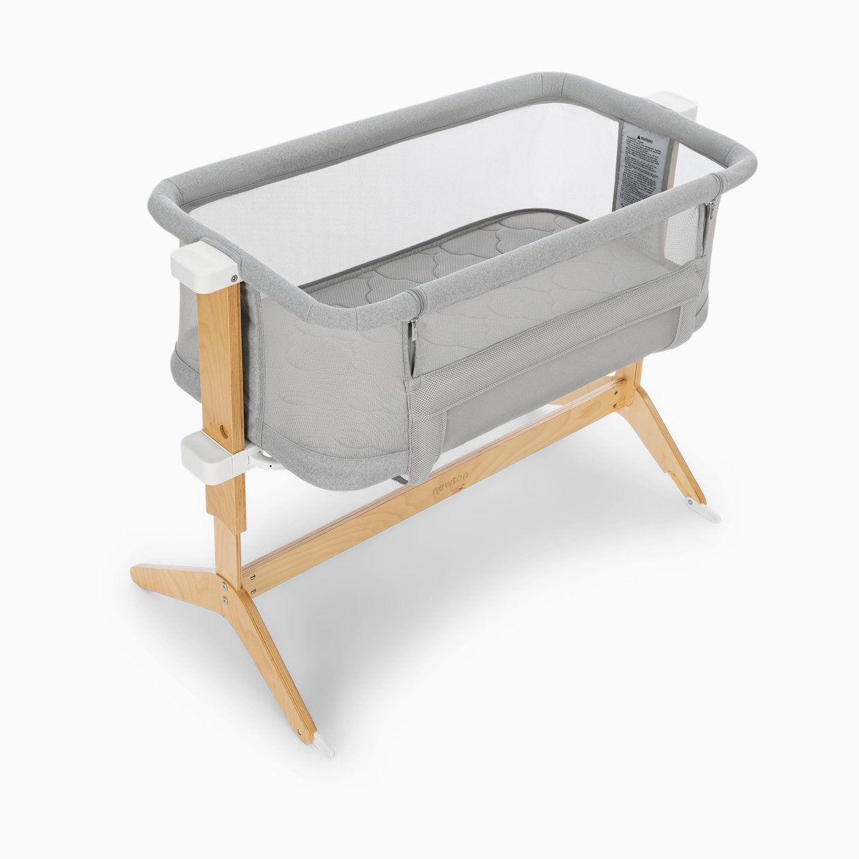 Newton Baby Bassinet & Bedside Sleeper - Grey.
