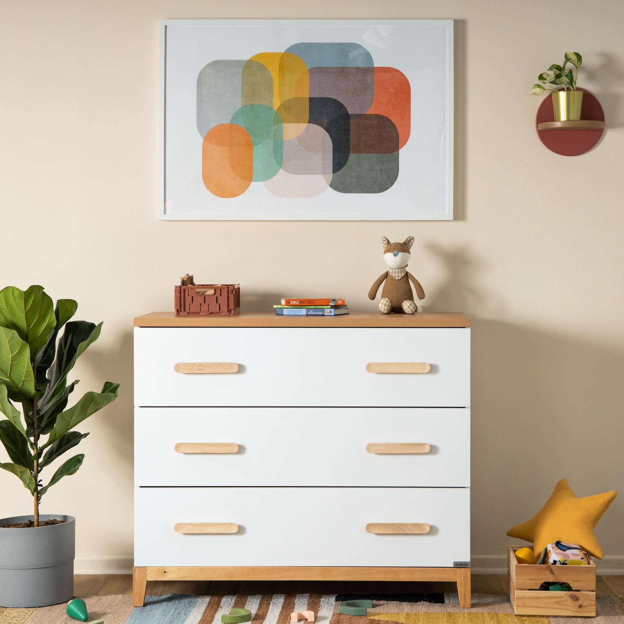 dadada Lala Little 3-Drawer Dresser.