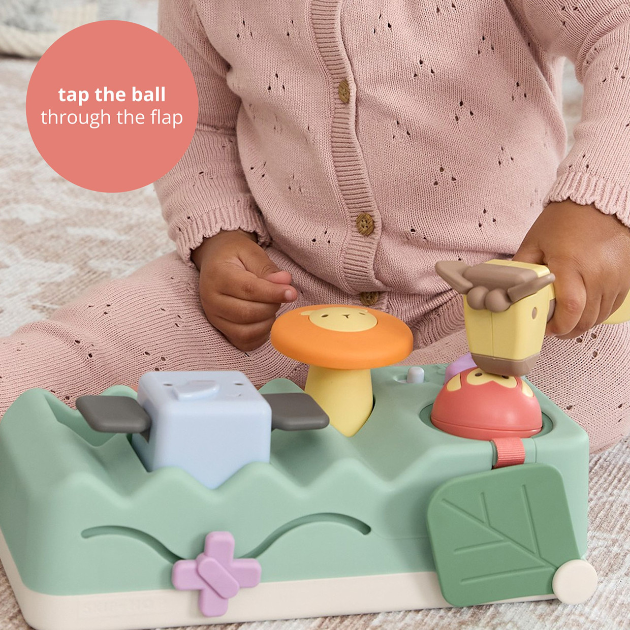 Skip Hop Geometric Wonders Musical Pounding Bench Baby Toy.