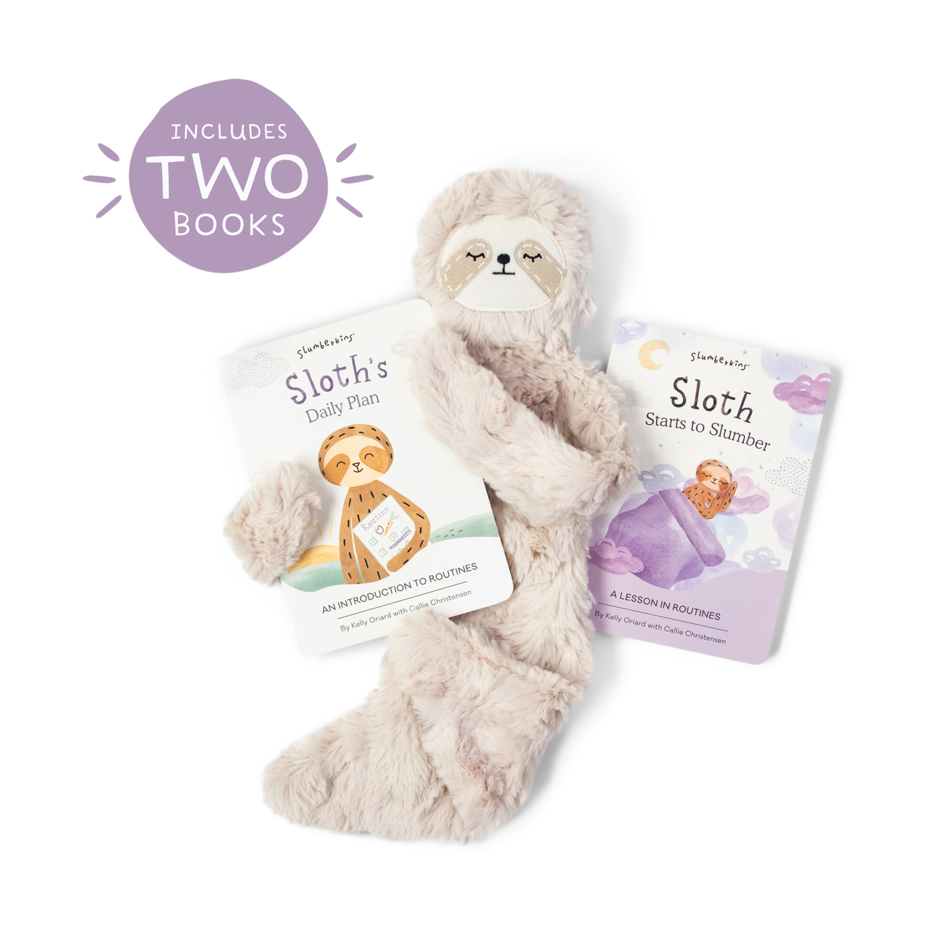 Slumberkins, Inc. Plush Snuggler & Book Bundle.