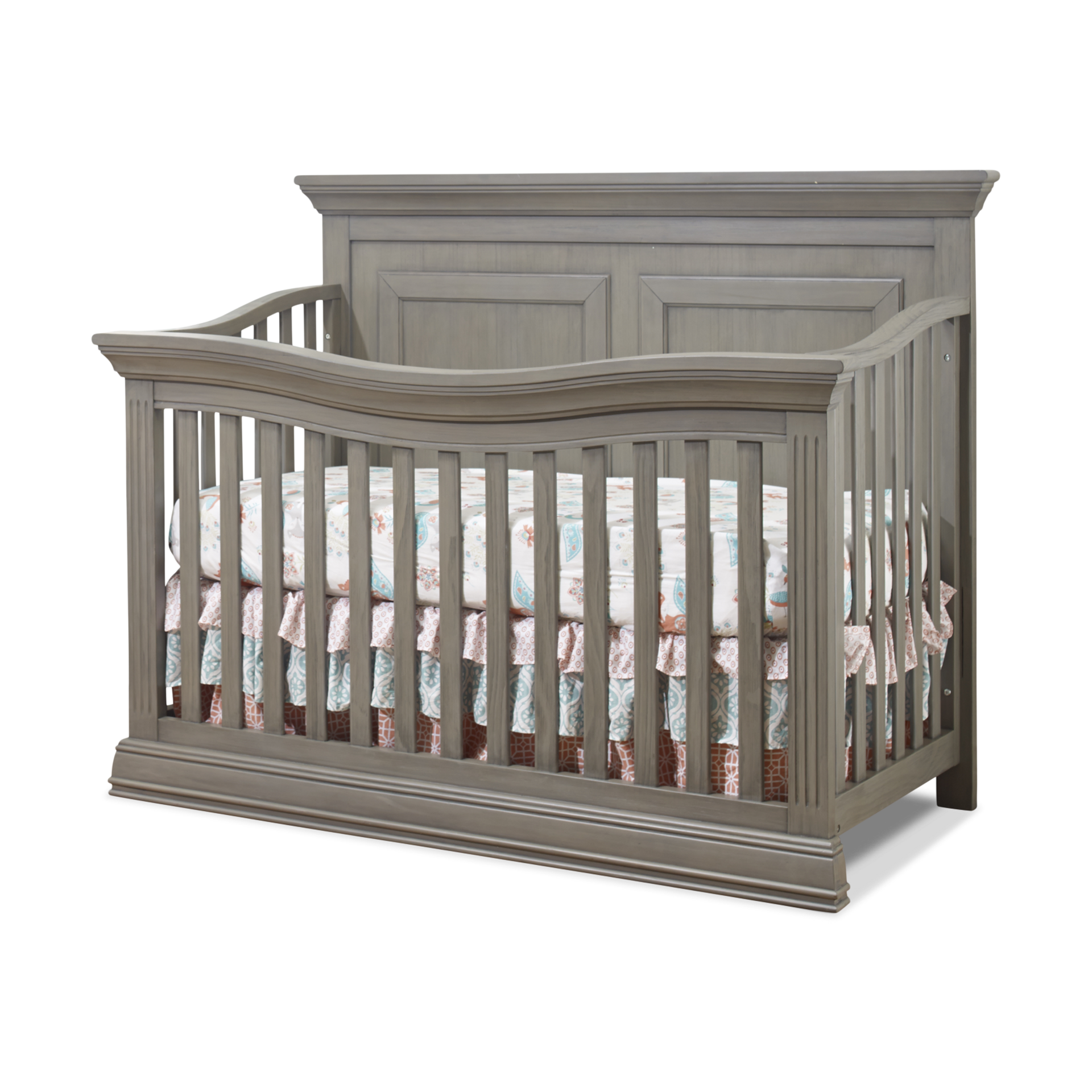 beige crib